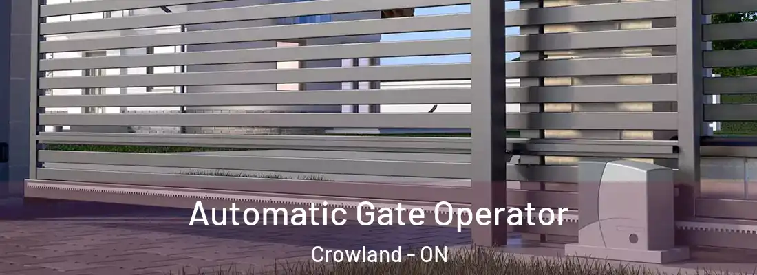  Automatic Gate Operator Crowland - ON