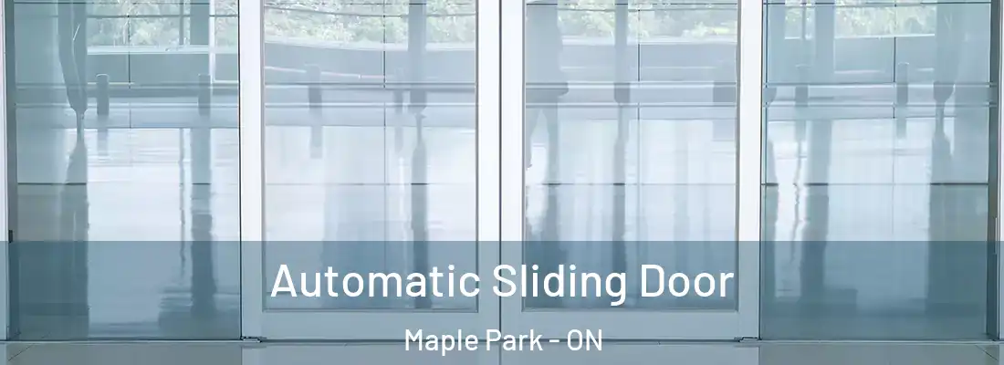 Automatic Sliding Door Maple Park - ON