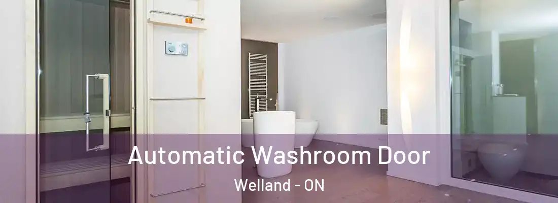  Automatic Washroom Door Welland - ON
