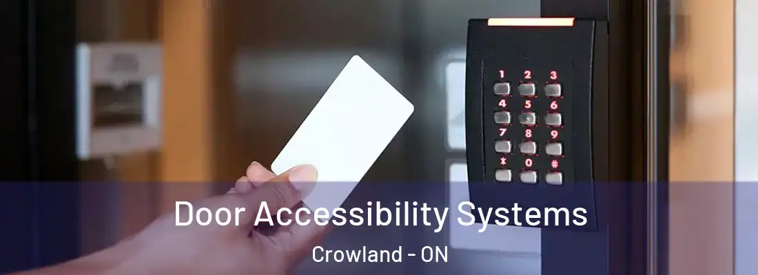 Door Accessibility Systems Crowland - ON