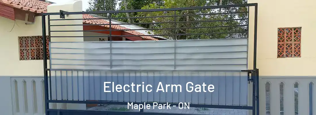 Electric Arm Gate Maple Park - ON
