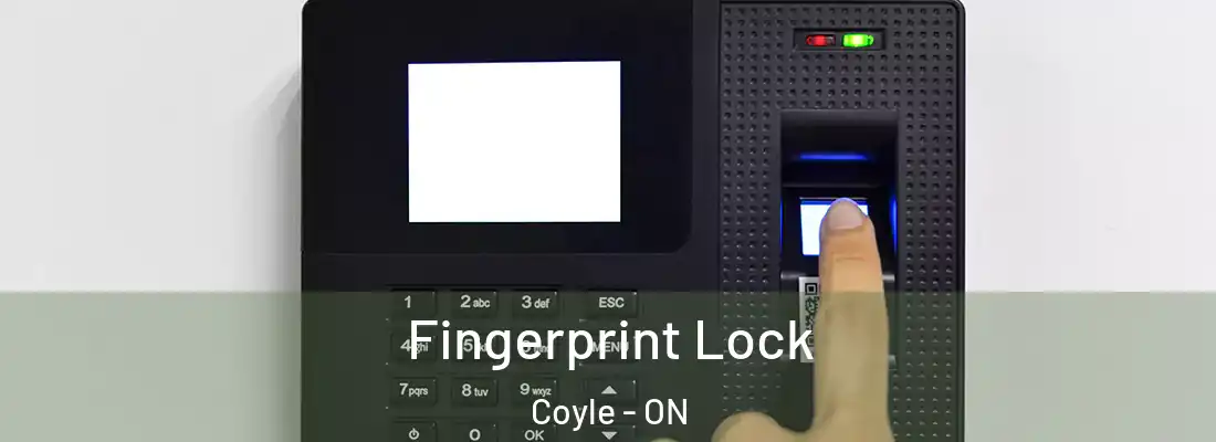  Fingerprint Lock Coyle - ON