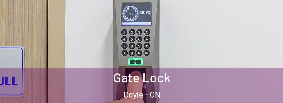  Gate Lock Coyle - ON