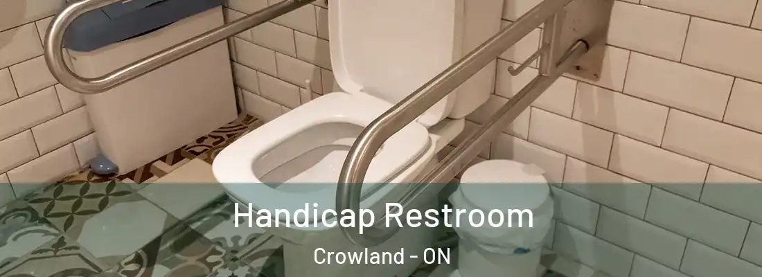Handicap Restroom Crowland - ON