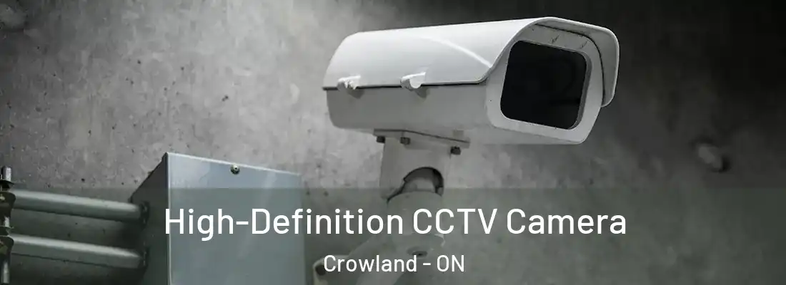 High-Definition CCTV Camera Crowland - ON