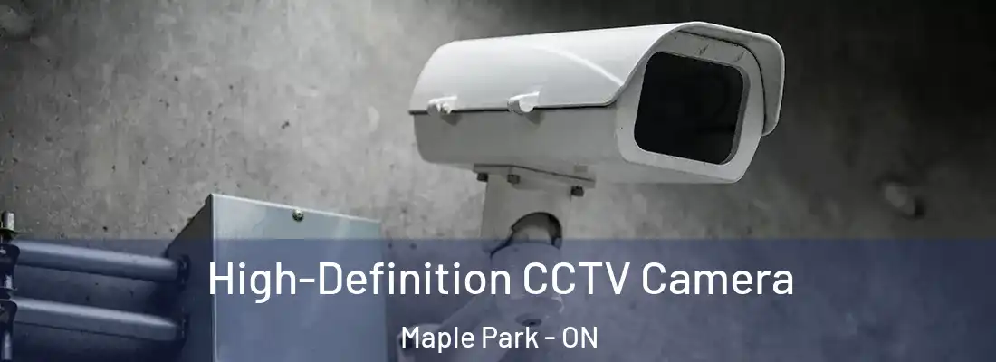  High-Definition CCTV Camera Maple Park - ON