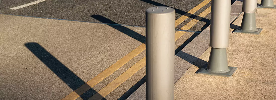 Custom Retractable Barrier Column Installations in Welland, ON