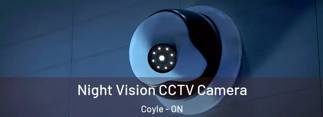 Night Vision CCTV Camera Coyle - ON