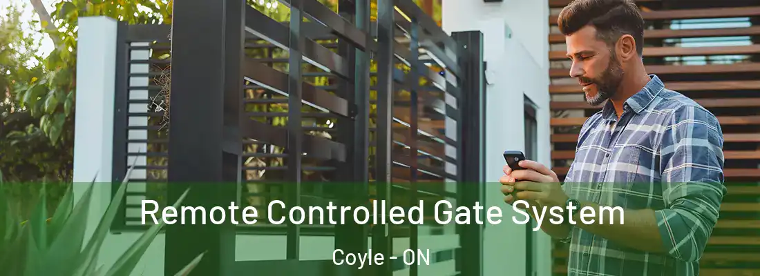  Remote Controlled Gate System Coyle - ON