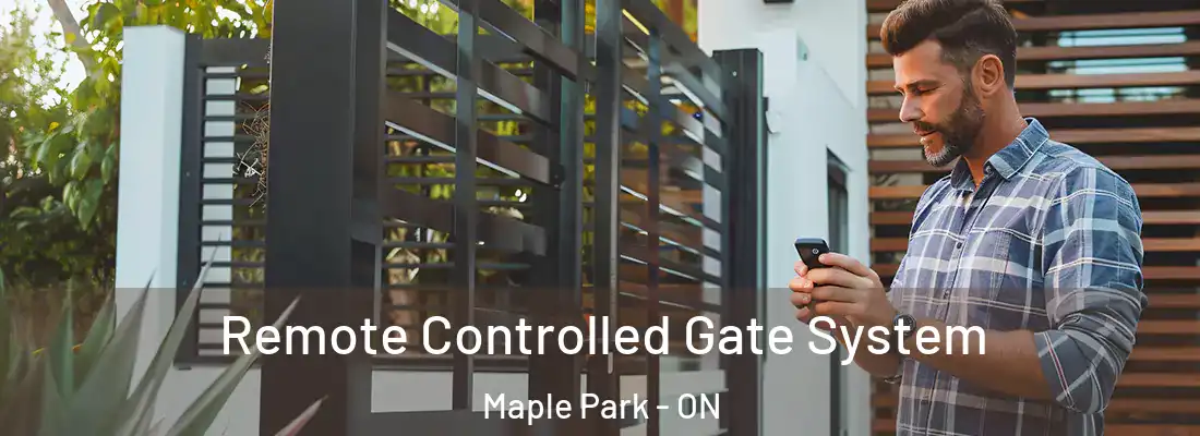  Remote Controlled Gate System Maple Park - ON
