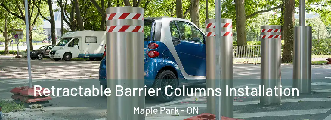  Retractable Barrier Columns Installation Maple Park - ON