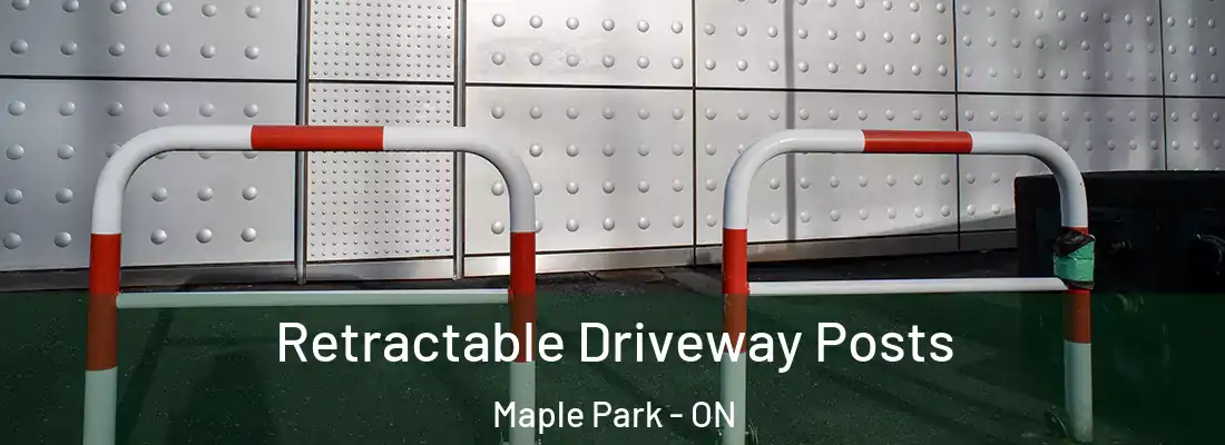 Retractable Driveway Posts Maple Park - ON
