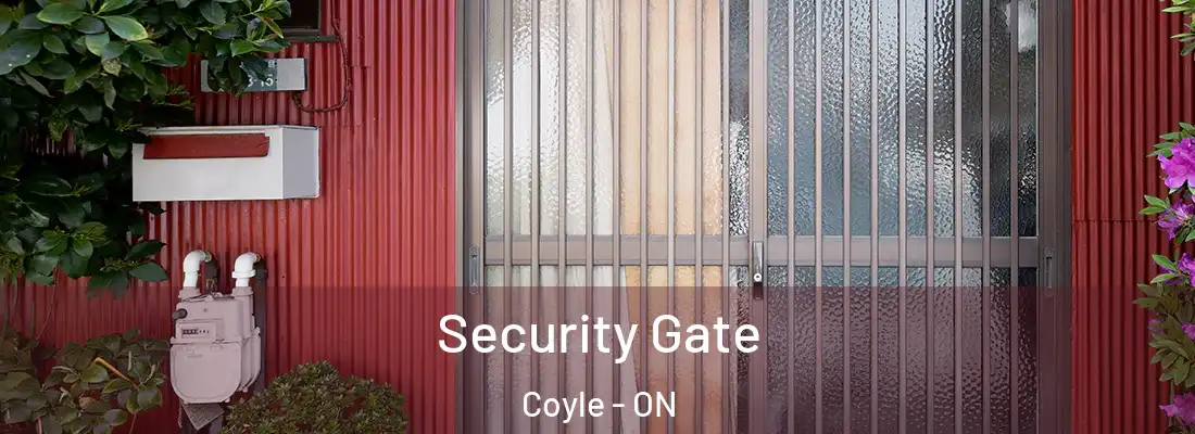 Security Gate Coyle - ON